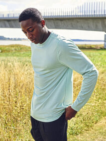 Neutral Recycled Performance Long Sleeve T-Shirt R61050 Model 1