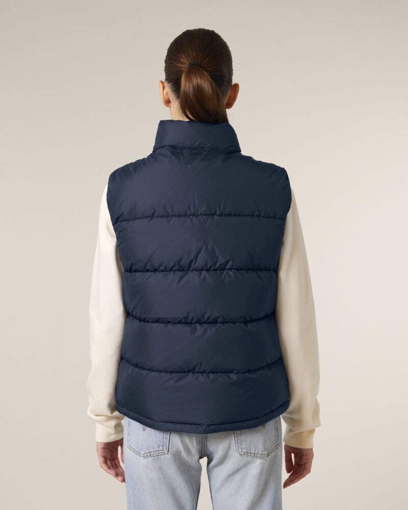 Stanley Stella Puffer Gilet STJU250 French Navy Damen hinten