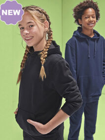 B&C BE INSPIRED Kids ID.333 Hoodie WK002 Model 1