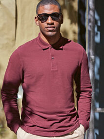 B&C BE INSPIRED My Polo 180 Long Sleeve PU425 Model 1