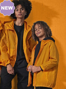 B&C COLLECTION Kids #Reset Windbreaker JK001 Model 1