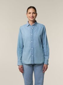 Stella Denim Shirt STWW970 Light Wash Damen vorne