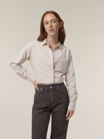 Stella Oxford Shirt STWW971 French Navy Damen Model